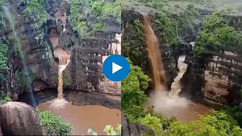 Ajanta and Ellora caves beautiful waterfalls Video