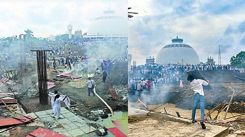 Nagpur Deekshabhoomi: दीक्षाभूमी अंडरग्राऊंड पार्किंगविरोधात आंदोलन, १२५ जणांविरोधात गुन्हे