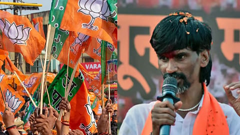 Maratha Reservation : 'मि. जरांगे, मला शिवीगाळ करताना...; भाजप नेत्याकडून टीकेनंतर खुलं आव्हान