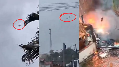 Brazil Plane Crash Video