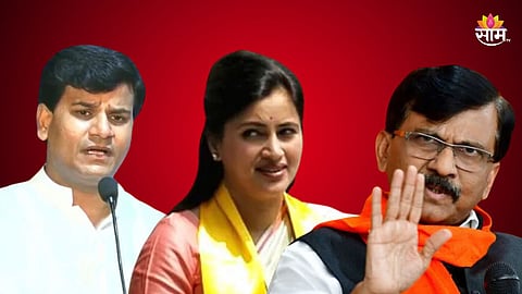 Sanjay Raut vs Ravi Rana