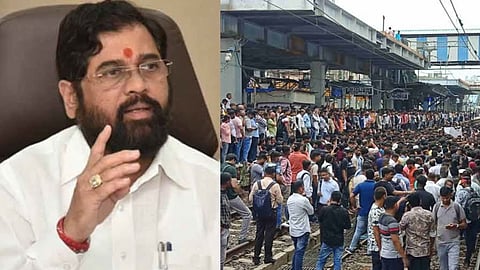 बदलापुरात आंदोलन राजकीय प्रेरित, सरकारला बदनाम करण्याचा डाव; मुख्यमंत्री शिंदेंनी पुरावाच सांगितला