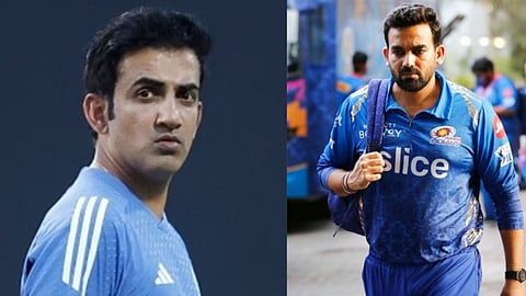 Gautam Gambhir and Zaheer Khan