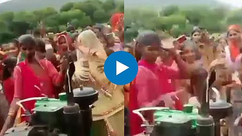 आनंदी वातावरण क्षणात बदललं दु:खात; पदर जनरेटरमध्ये अडकून महिलेसोबत घडली भयंकर घटना