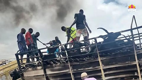 Nigeria Accident: तेल टँकर- ट्रकची धडक अन् भीषण स्फोट, ४८ जण ठार; ५० गुरे जिवंत जळाली