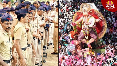 बाप्पाच्या विसर्जन मिरवणुकीसाठी ठाणे पोलीस सज्ज! ९ हजार पोलिसांचा २२ तास असणार वॉच