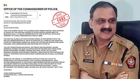 Mumbai Police Alert on Fake Notice