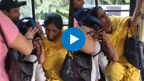 Delhi Bus Viral Video