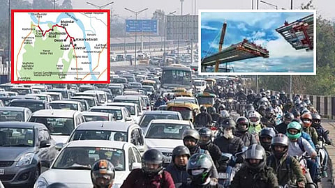 Ghodbunder Road Traffic