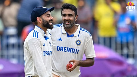 R Ashwin And Virat Kohali