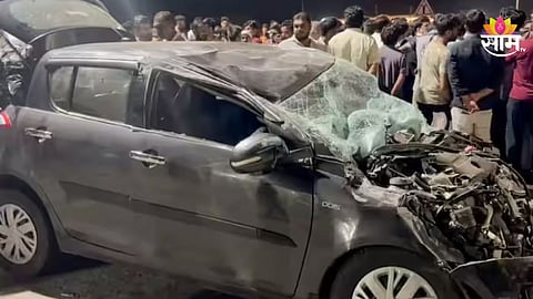 Gujrat Road Accident: मोठी दुर्घटना! डिवायडर तोडून भरधाव बसची वाहनांना धडक; चार चिमुकल्यांसह ७ जण ठार