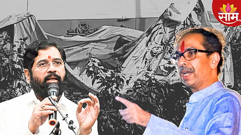 दसरा मेळाव्याआधीच शिंदे - ठाकरे गट आमनेसामने! कल्याणमध्ये घडला धक्कादायक प्रकार