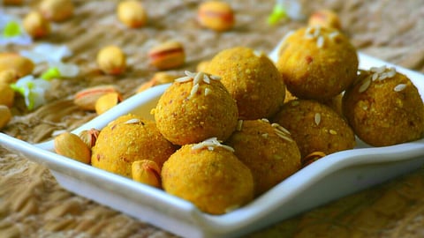 besan ladoo recipe