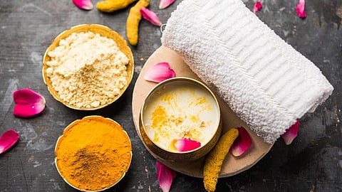 besan face pack