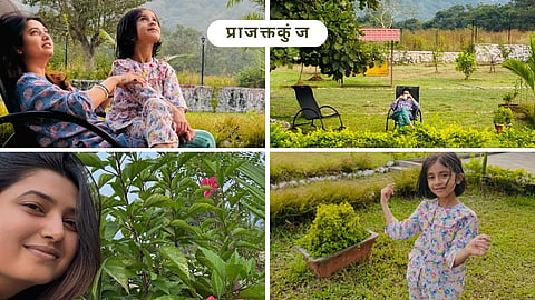 Prajakta Mali: कामातून वेळ काढून तुझ्याकडे येईलच, प्राजक्तानं कुणाला केलं प्रॉमिस?