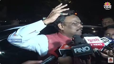Vinod Tawde: भाजप नेत्यानं टीप दिल्याचा हितेंद्र ठाकूर यांचा दावा; विनोद तावडे म्हणाले, कारमध्ये काय चर्चा झाली मलाच माहिती