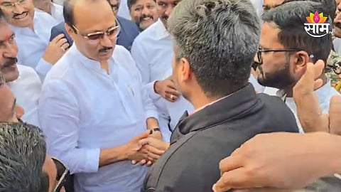 Ajit Pawar: 'थोडक्यात वाचलास, माझी सभा झाली असती तर...', अजित पवारांचा रोहित पवारांना मिश्किल टोला