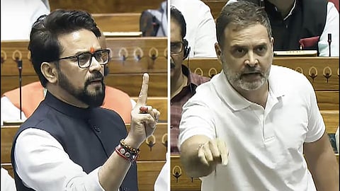 Anurag Thakur Rahul Gandhi