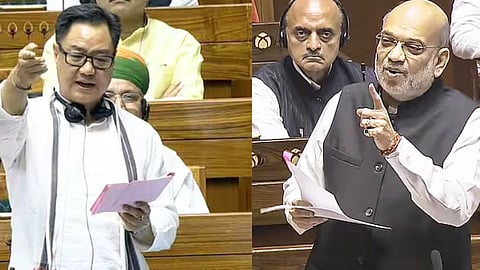 Amit Shah and Kiren Rijiju