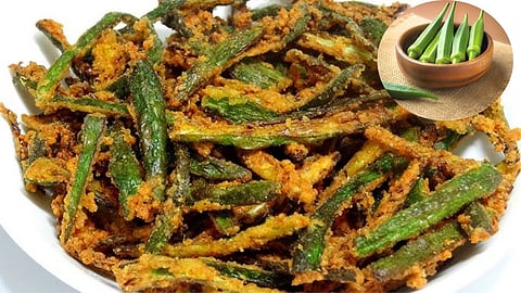 crispy Bhendi Recipe