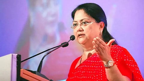 Former Chief Minister of Rajasthan Vasundhara Raje