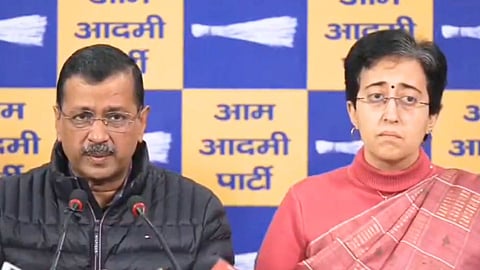 Arvind Kejriwal and CM Atishi
