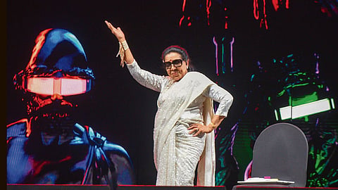 Asha Bhosle concert