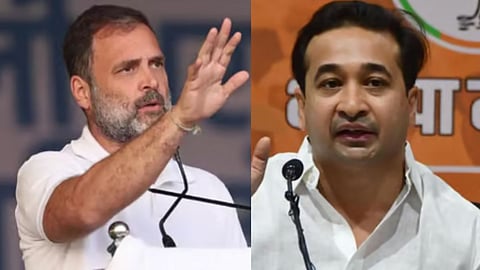 दहशतवाद्यांना हाताशी धरून राहुल गांधी खासदार झाले; केरळला मिनी पाकिस्तान म्हणत नितेश राणेंचा काँग्रेसवर प्रहार