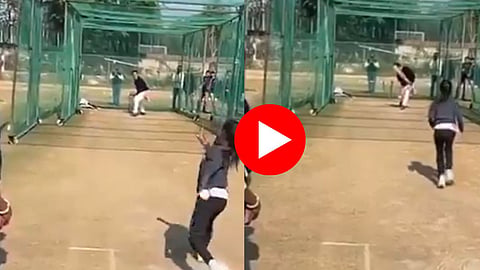 Viral Cricket Video: लेडी जहीर खानच्या बॉलिंगवर क्रीडामंत्री Clean बोल्ड! Video तुफान व्हायरल