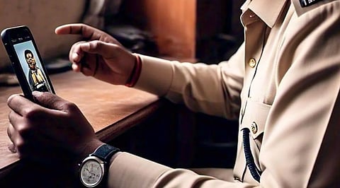Delhi police reels case