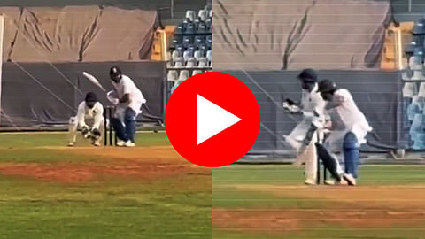Rohit Sharma Practise: हिटमॅन इज बॅक! रणजी ट्रॉफीआधी रोहित अजिंक्य रहाणेसोबत उतरला मैदानात; Video