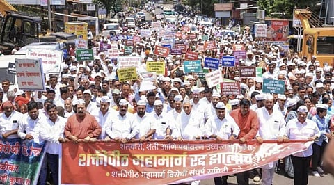 Shaktipeeth Expressway Statewide Farmer Protest