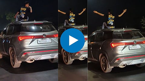Viral Video man stunt