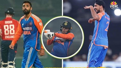 वरुण वादळानंतर शर्माचा धावांचा 'अभिषेक'; भारतानं इंग्लंडला पहिल्याच सामन्यात पाणी पाजलं, ७ विकेट्सने चारली धूळ