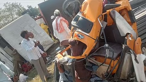 Truck And Auto Accident