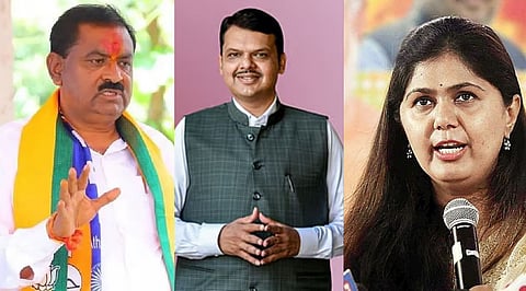 Suresh Dhas Pankaja Munde Devendra Fadanvis
