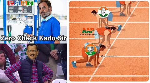 Delhi Election Result 2025 Memes