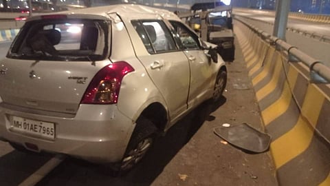 Coastal Road Haji Ali Car Accident
