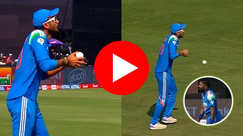 IND vs ENG 2nd ODI: इतका सोपा कॅच कोण सोडतं? अक्षरने 'हलवा' कॅच सोडल्यानंतर हार्दिकही भडकला - VIDEO