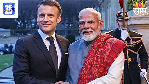 PM Modi-President Macron Meet