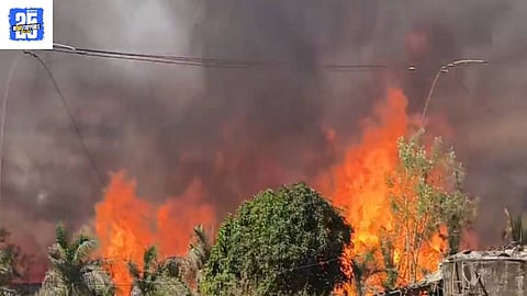 Pune Rajgurunagar plywood warehouse fire