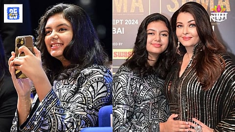 Aishwarya and Aaradhya Bachchan