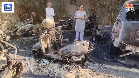 Ambernath Palegaon Landscape Heritage Housing Complex Fire