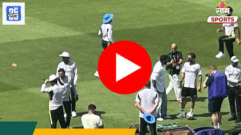Jasprit Bumrah: भारत- पाकिस्तान सामन्याआधी बुमराहची मैदानात एन्ट्री! विराट दिसताच मिठी मारली- VIDEO