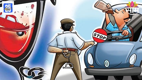 जिल्हा शल्यचिकित्सकावर उल्हासनगर वाहतूक पोलिसांनी गंभीर आरोप केलेत. त्यानंतर डॉक्टरने पोलीस आयुक्तांकडे तक्रार केली.