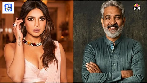 Priyanka Chopra and SS Rajamouli