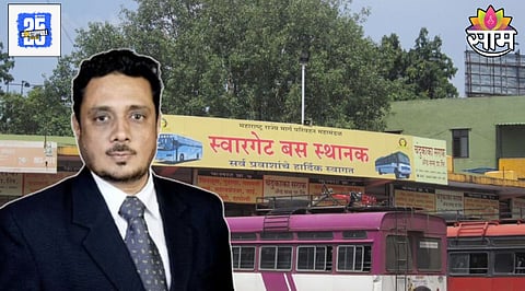 Asim Sarode Pune Swargate Bus Depot Case