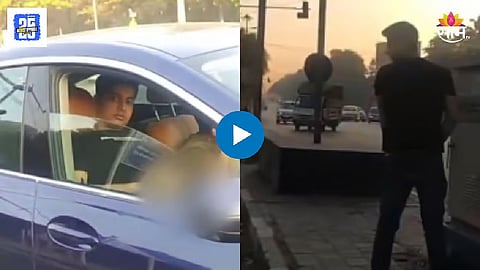 Gaurav Ahuja BMW car seized