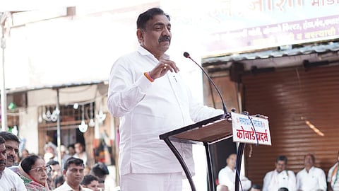 Jayant Patil Azad Maidan Shaktipeeth Highway Protest