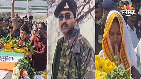 Mendhavan Soldier Ramdas Badhe last rites